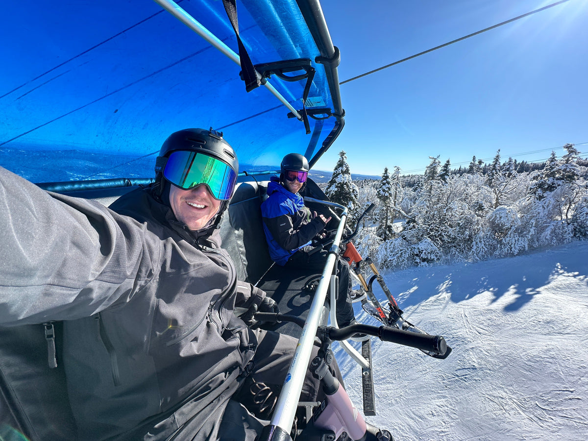 New England Ski Bikers at Mount Snow, Vermont