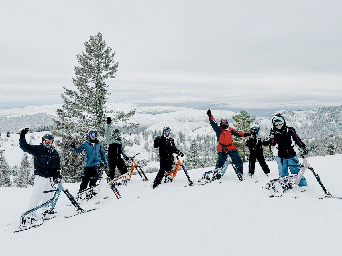 Ski Biking the Pacific Northwest, Idaho and Alaska