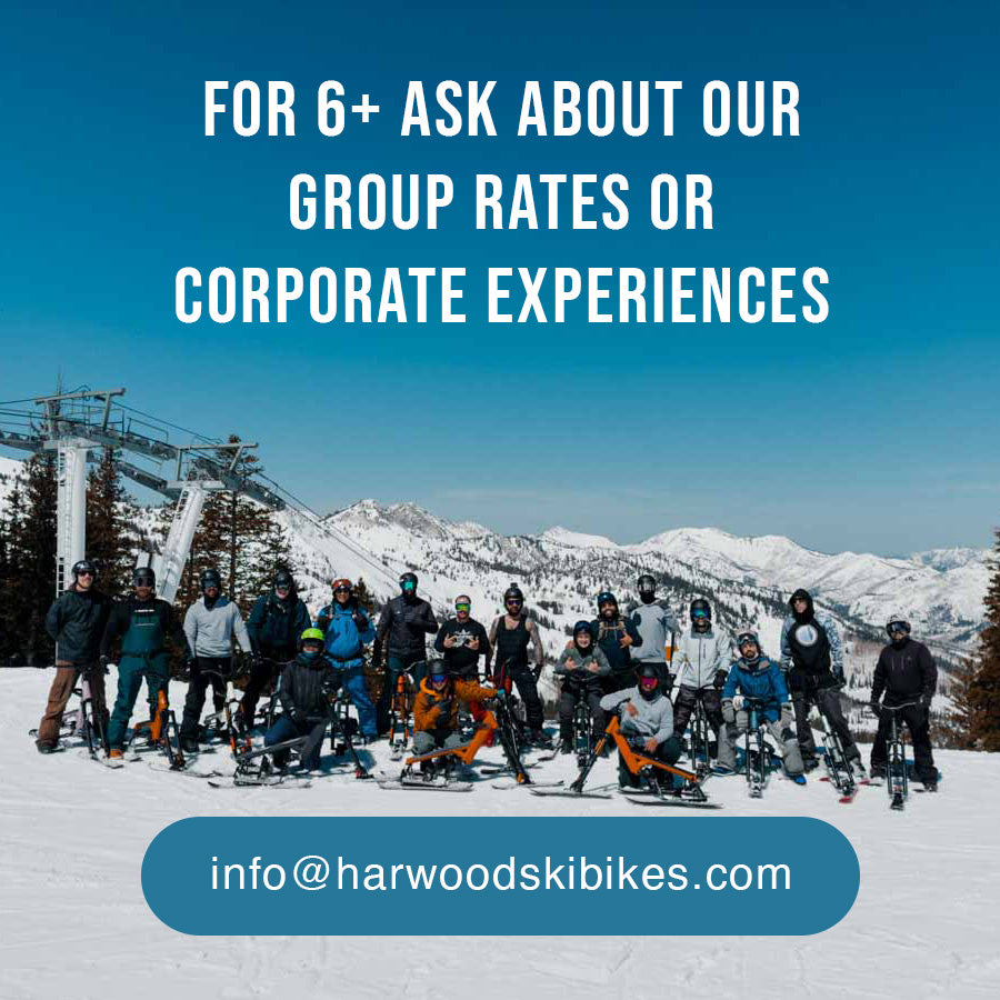 Ski Bike Rental - Custom Delivery